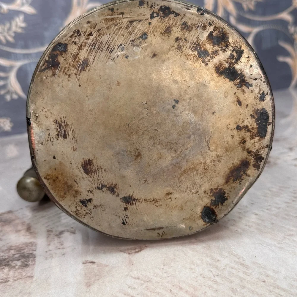 Antique pewter coffee